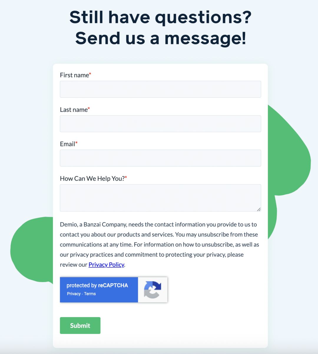 Demio customer support