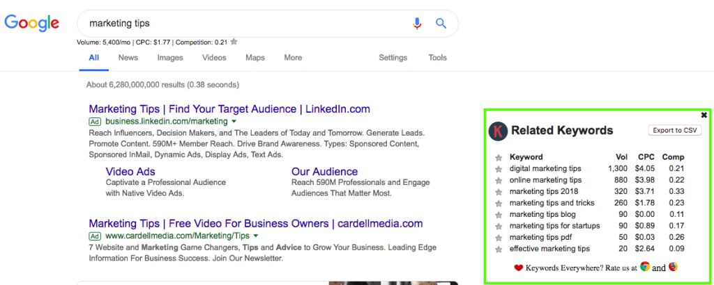 marketing-tips-related-keywords