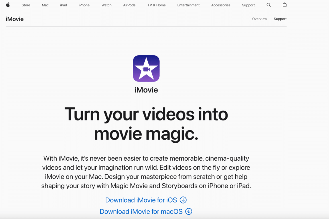 iMovie